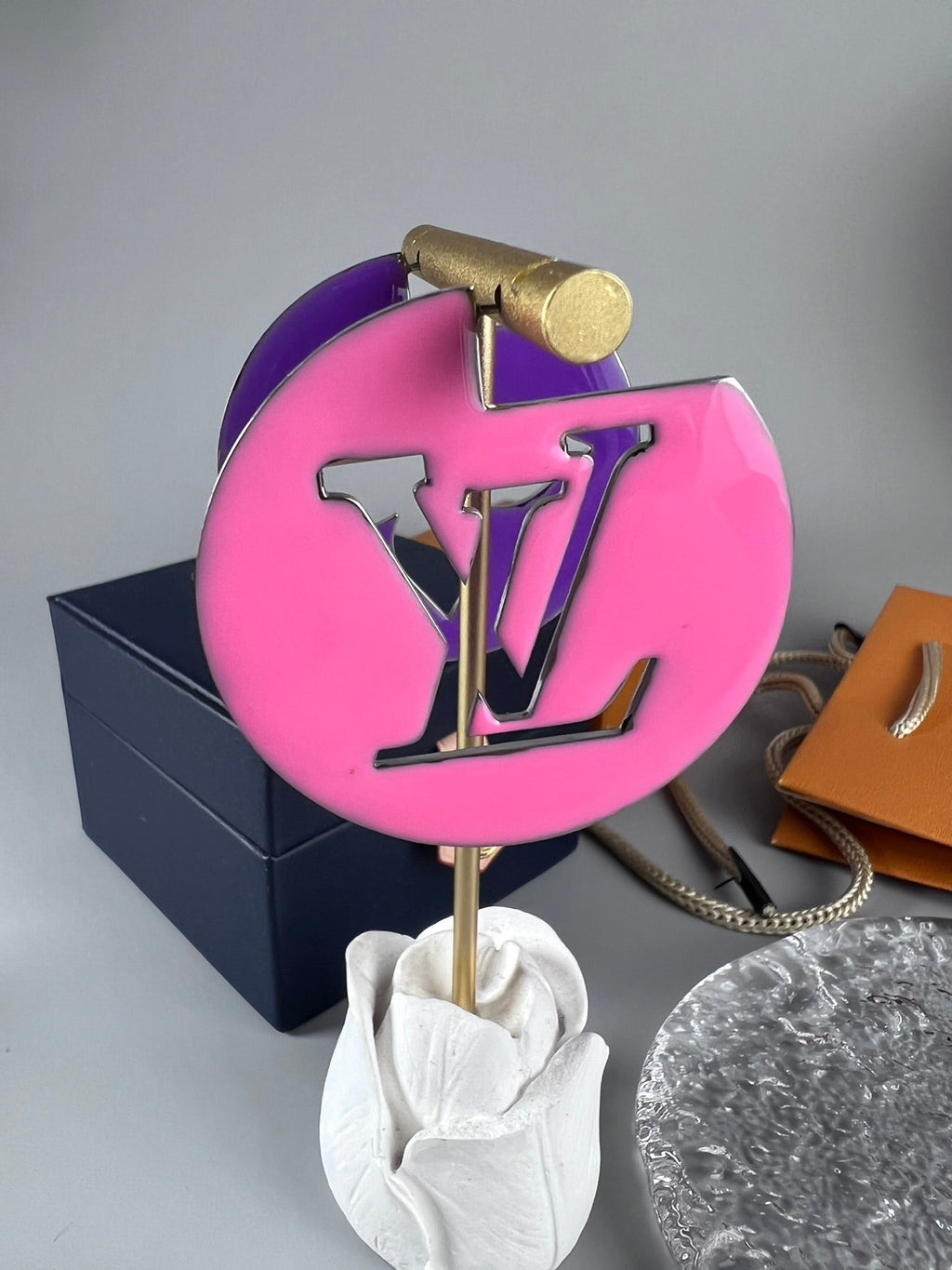 Louis Vuitton Perfect Match Pink/Purple Earrings - 18K Gold