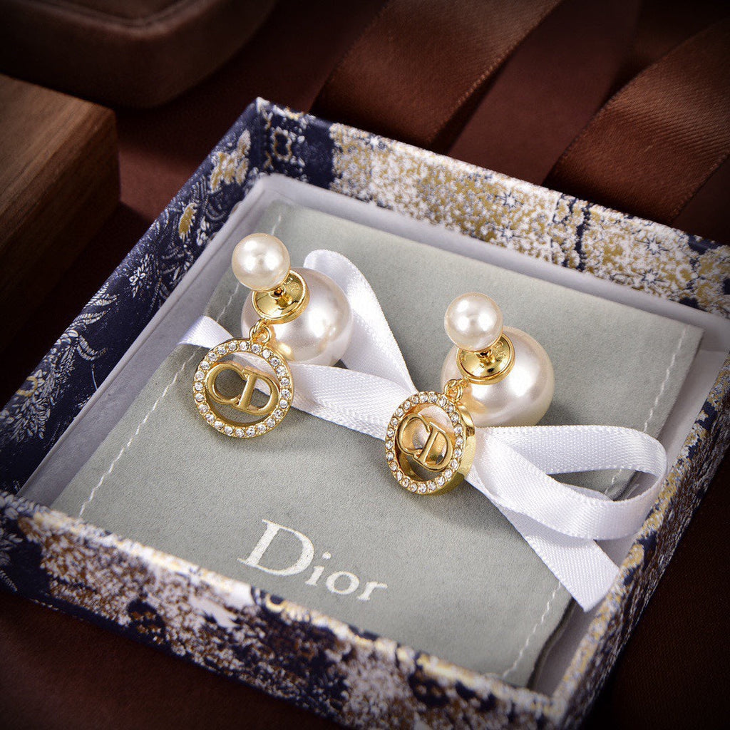 Dior Tribales Pearl Earrings
