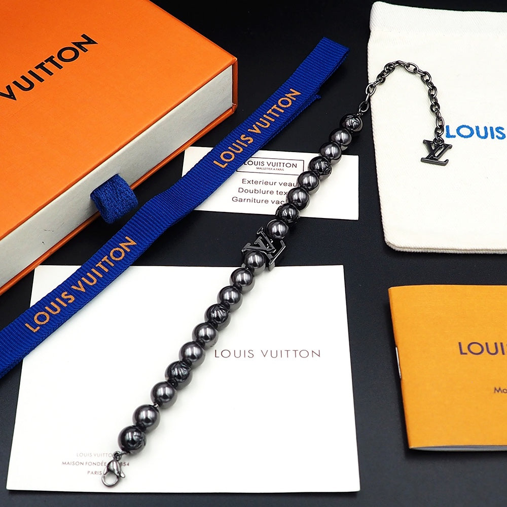 Louis Vuitton Monogram Pearl Bracelet