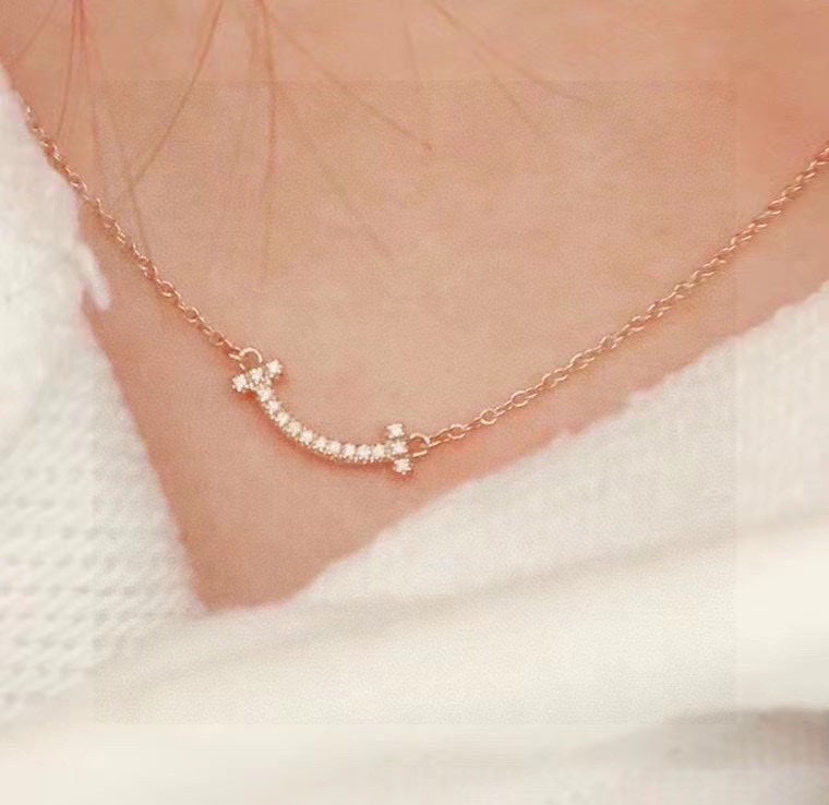 Tiffany Small Diamond Pendant Necklace