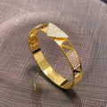 Prada Triangle Diamond Bracelet