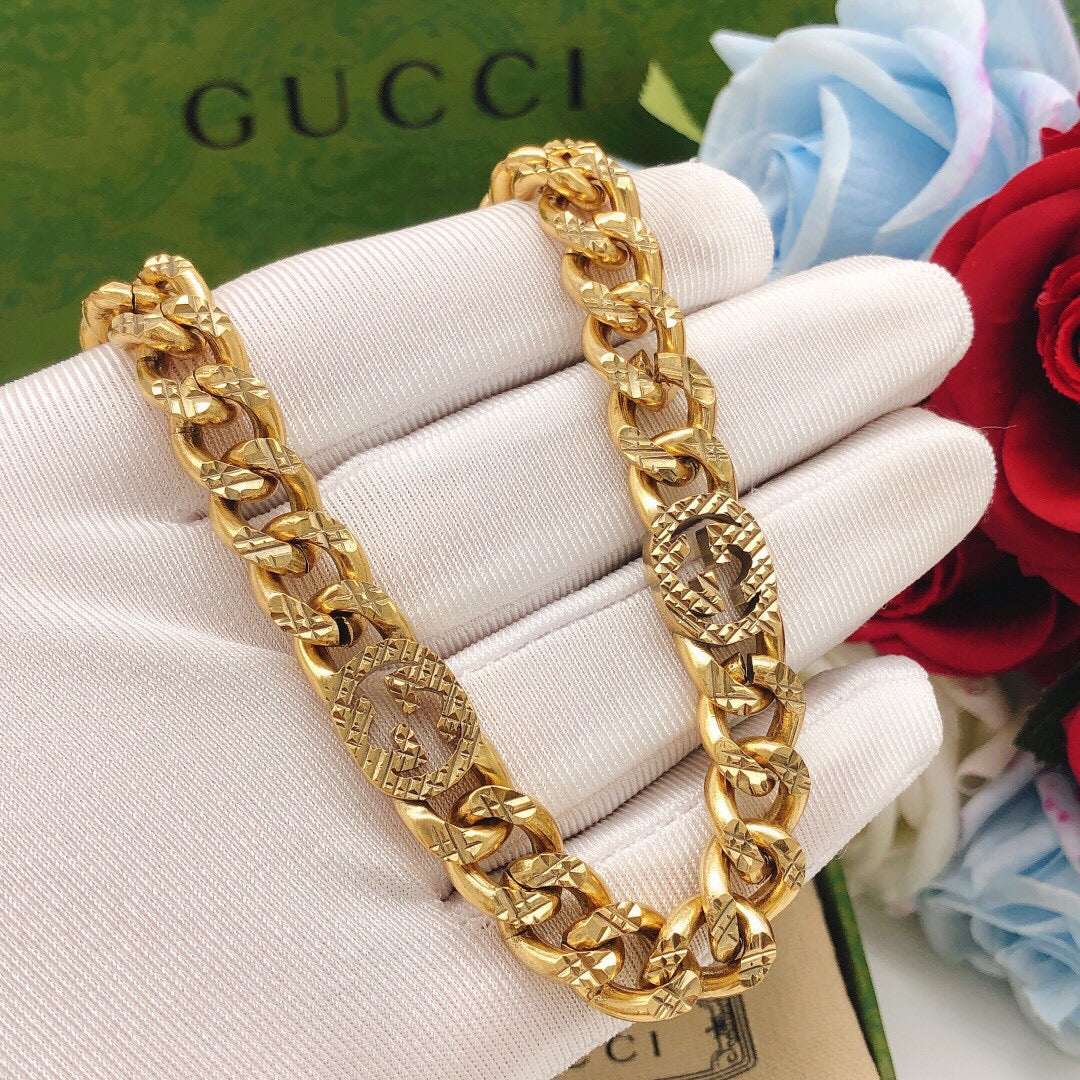 Gucci Double G Chain Bracelet