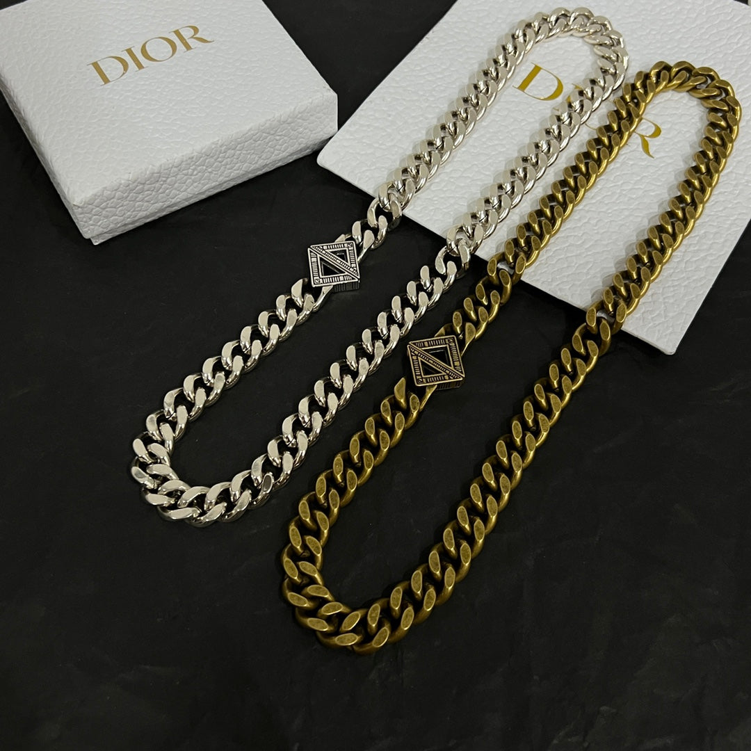 Dior Diamond Chain Necklace