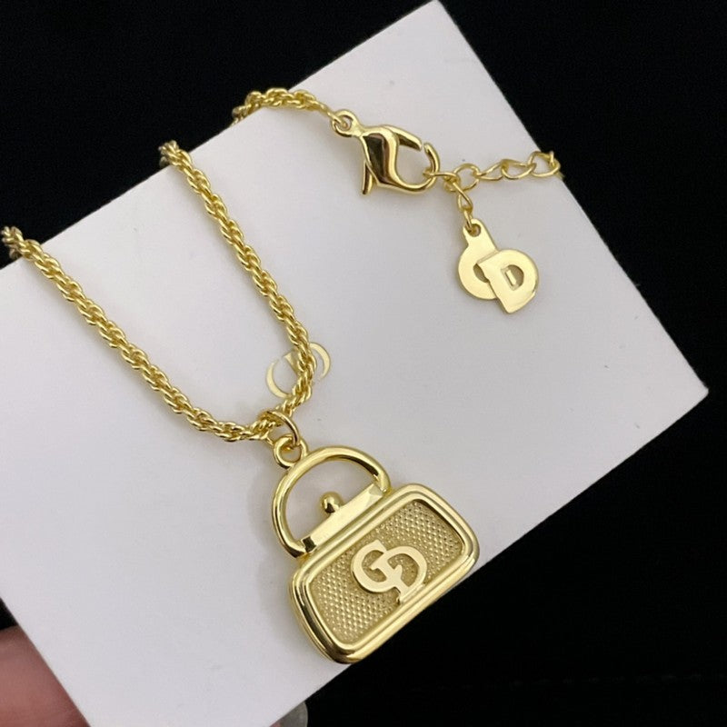 Dior Vintage Bag Necklace