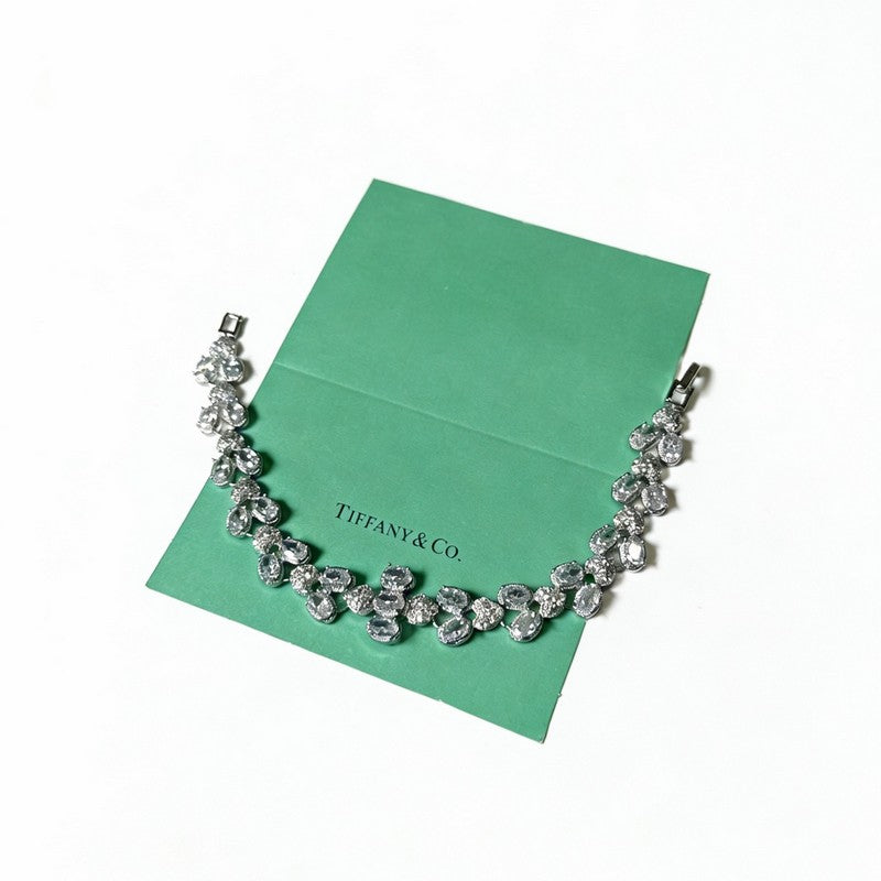Return to Tiffany Crystal Bracelet - 18K White Gold
