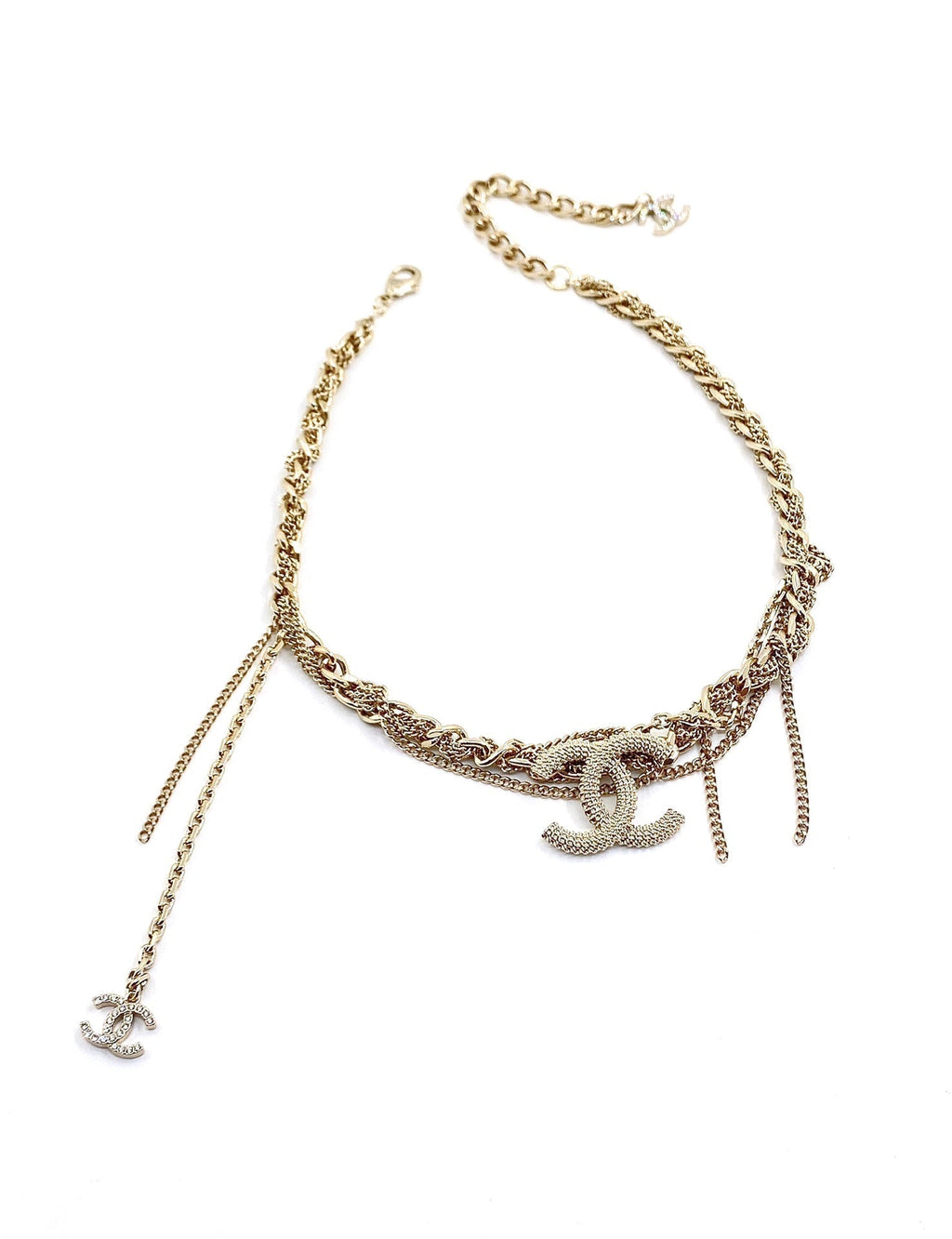 Chanel Crystals Choker Necklace