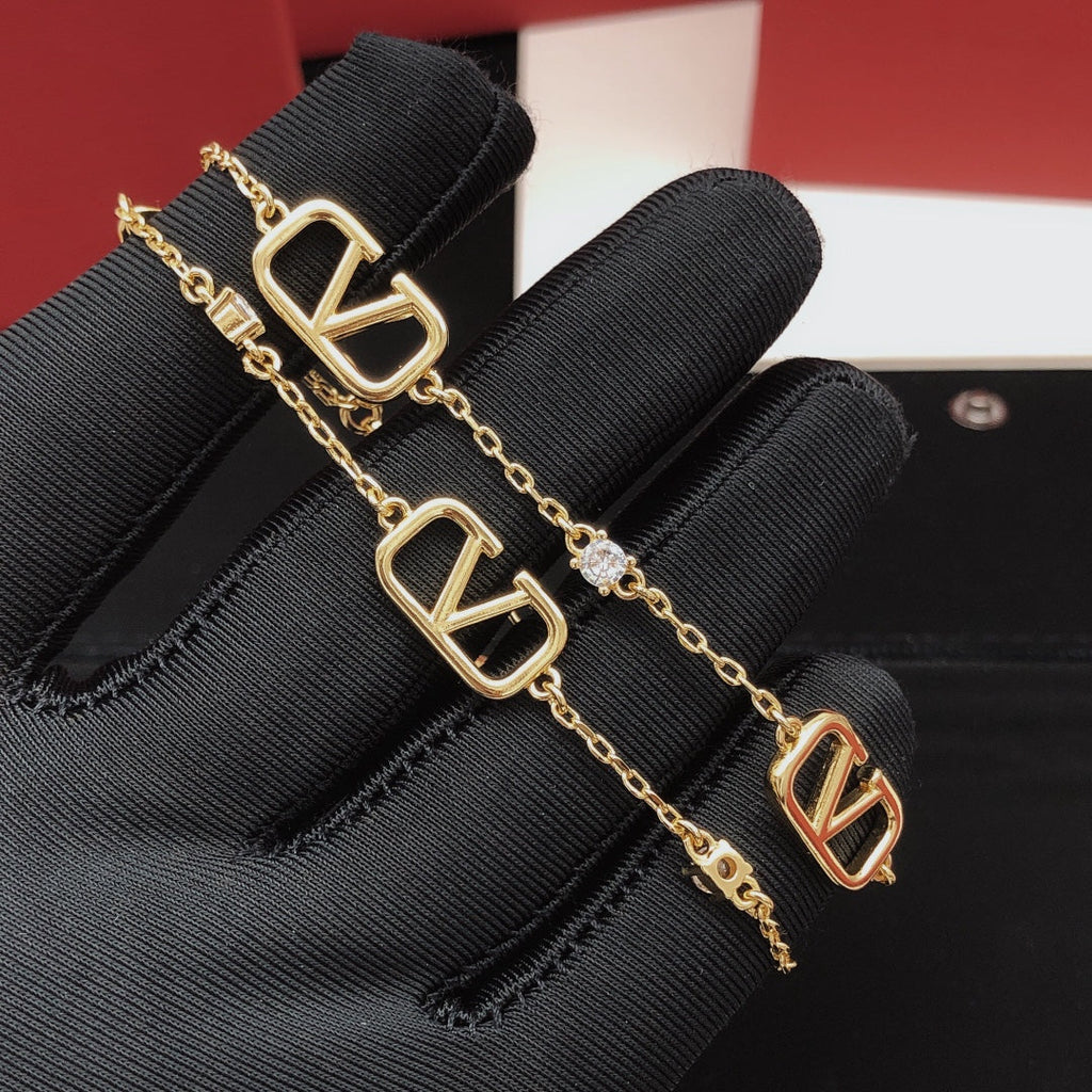 Valentino Long Diamond Necklace