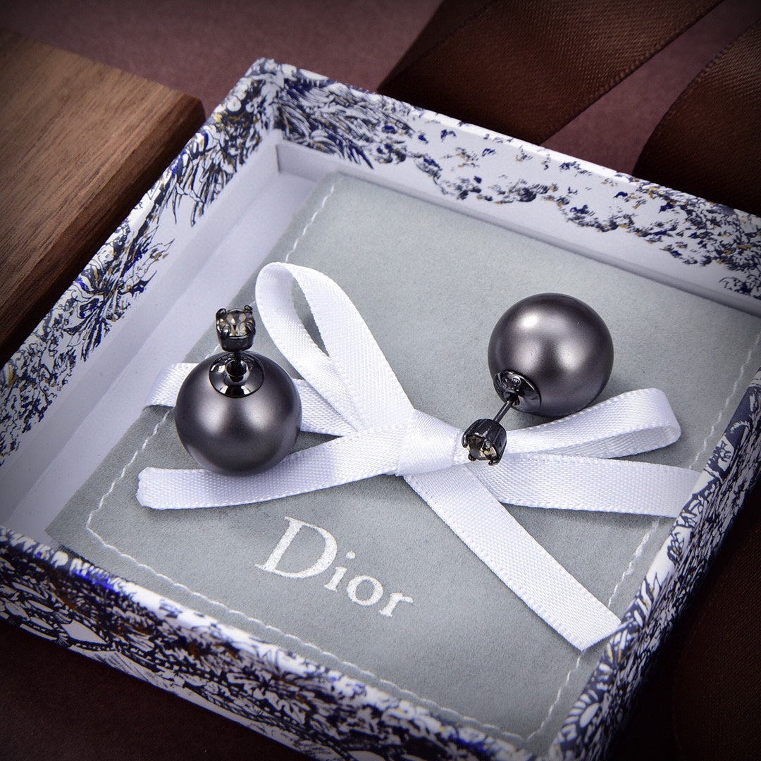 Dior Tribales Black Earrings