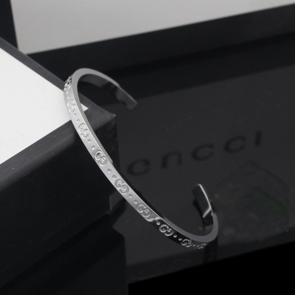 Gucci Double G Icon Open Cuff Bracelet