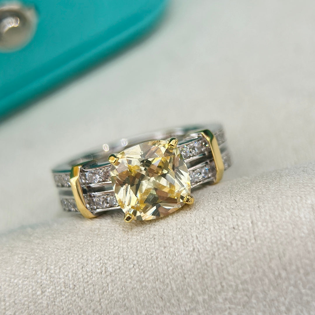 Tiffany Schlumberger Stone Ring - 18K Yellow Gold