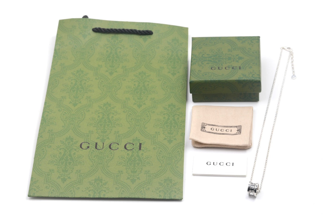 Gucci Double G Icon Twirl Necklace