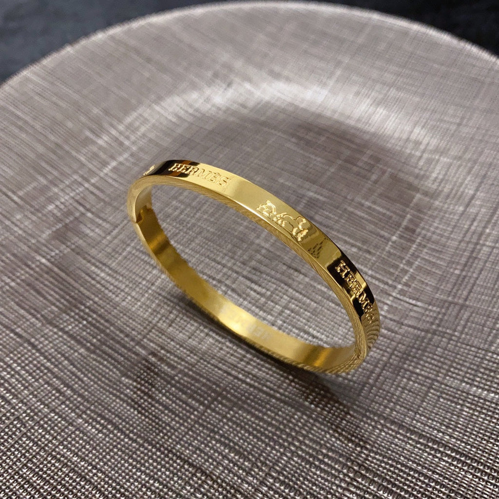 Hermes Bracelet - 18K Gold