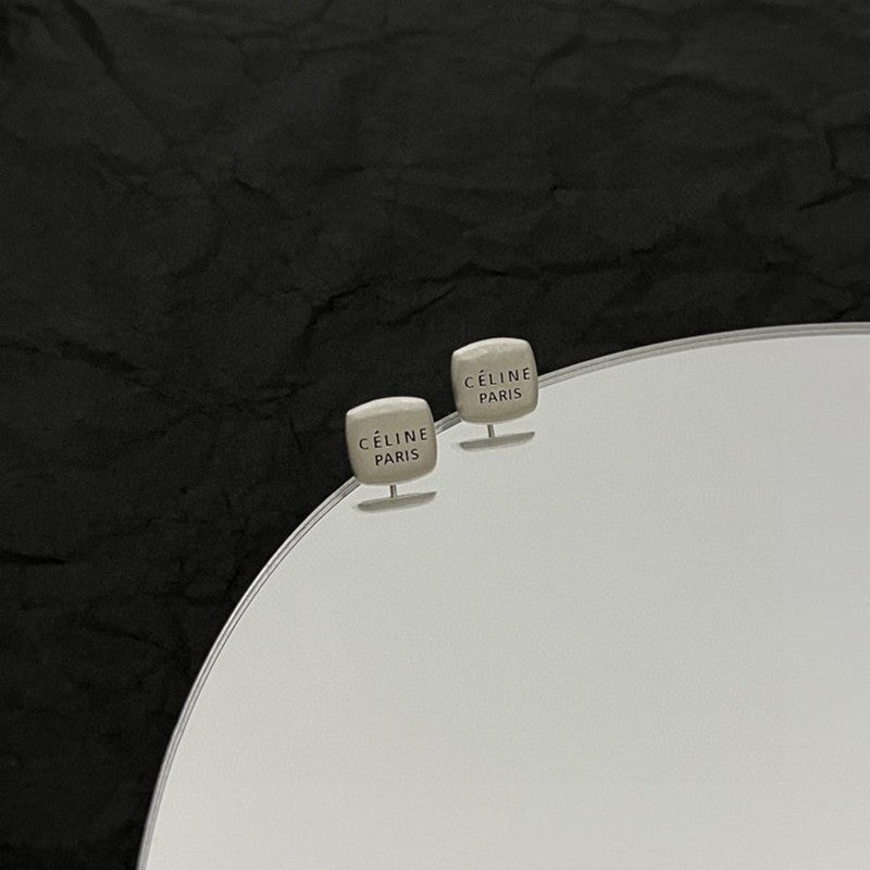 Celine Earrings - 18K White Gold