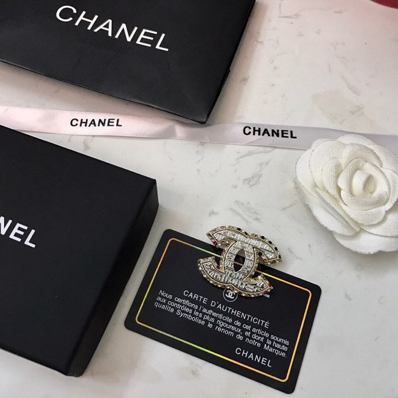 Chanel Diamond Brooch