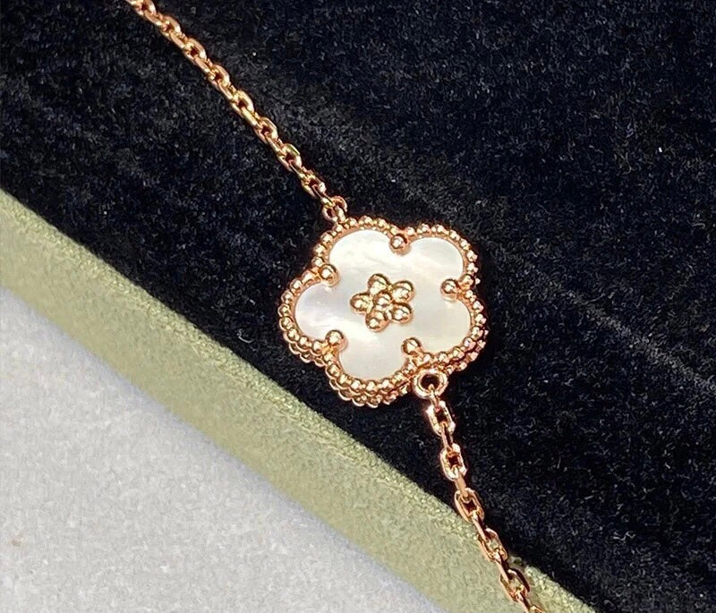 Lucky Spring Plum Blossom Bracelet
