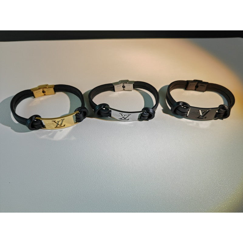 Louis Vuitton Leather Bracelet