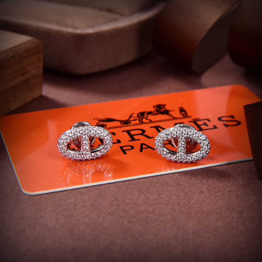 Hermes Farandole Diamond Earrings