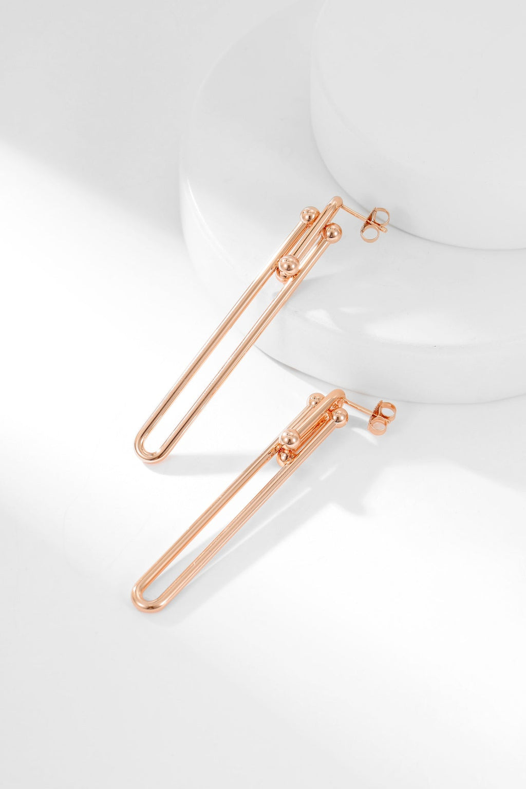 Tiffany HardWear Link Earrings - 18K Gold