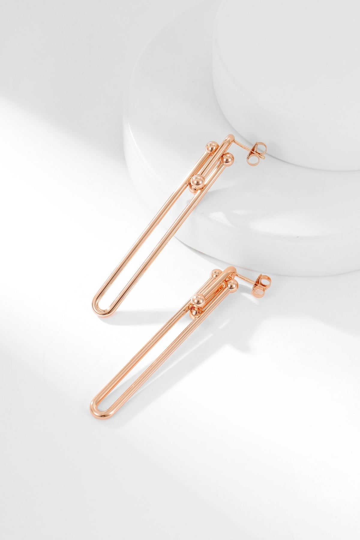 Tiffany HardWear Link Earrings - 18K Gold