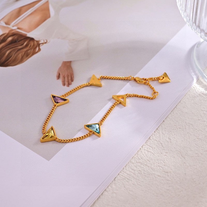 Prada Eternal Gold Semi-Precious Stones Bracelet