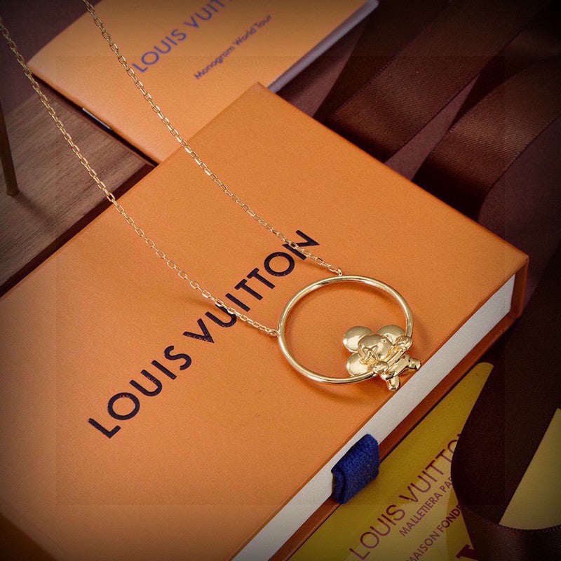 Louis Vuitton Vivienne Swinging Necklace