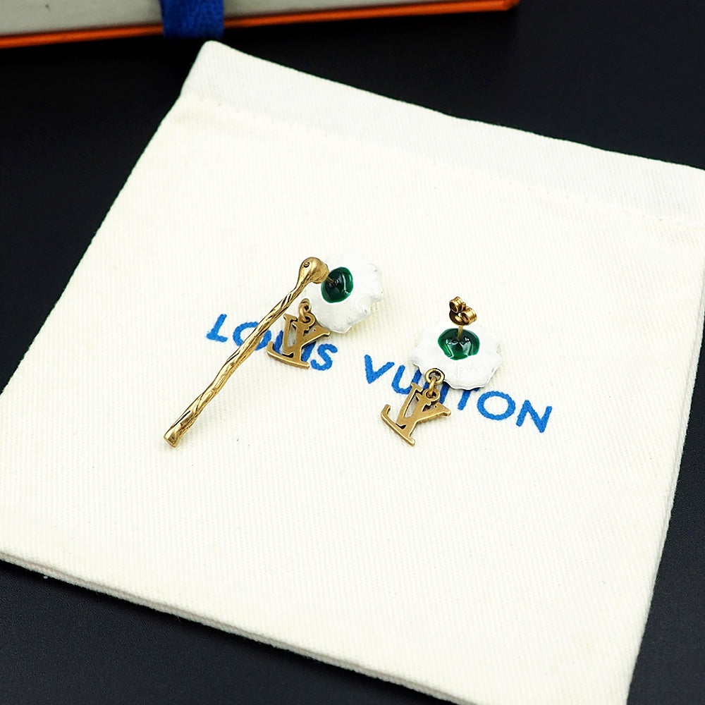 Louis Vuitton Gardening Earrings - 18K Yellow Gold