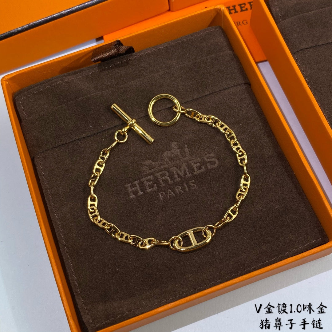 Hermes New Farandole Bracelet - 18K Gold