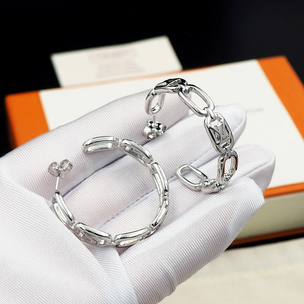 Louis Vuitton My Chain Earrings - 18K Gold