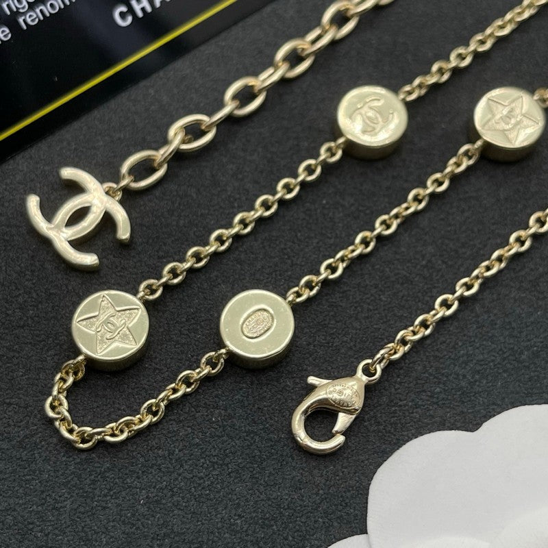 Chanel Star Gold Necklace