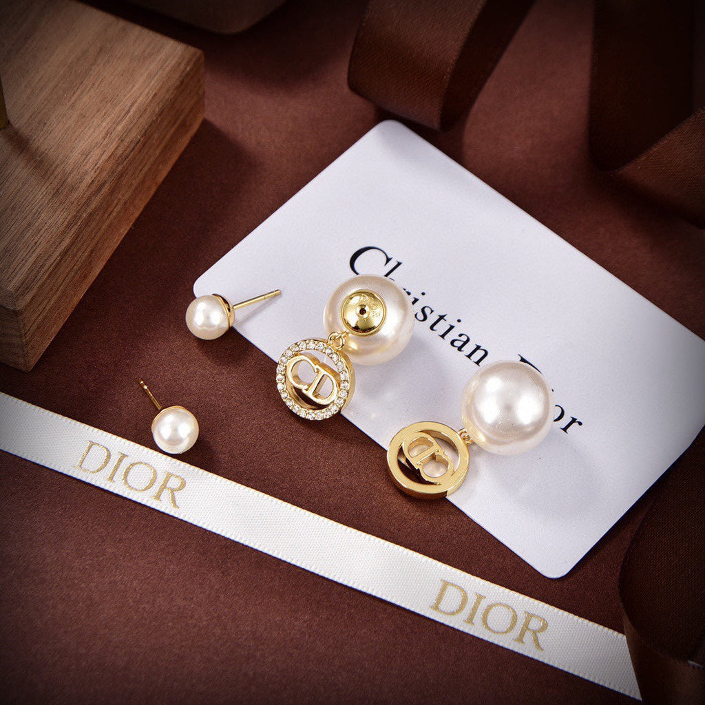Dior Tribales Pearl Earrings