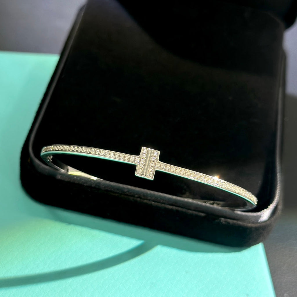 Tiffany Diamond Bracelet - 18K Gold