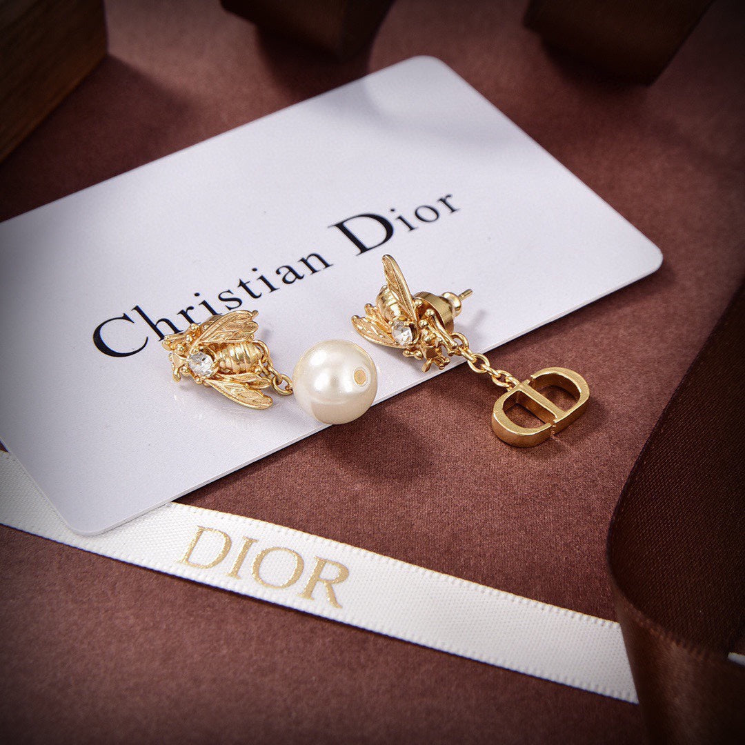 Dior Queen Bee Earrings