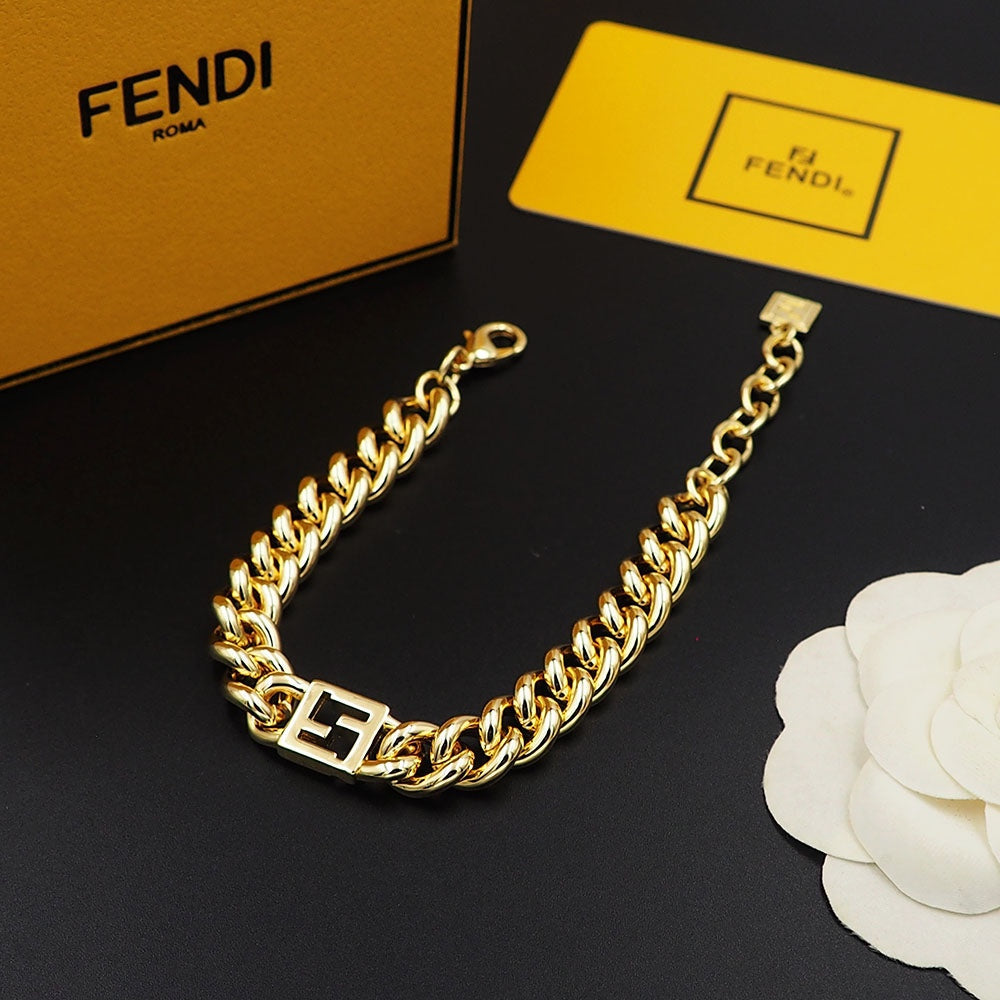 Fendi x Marc Jacobs Forever Bracelet - 18K Yellow Gold