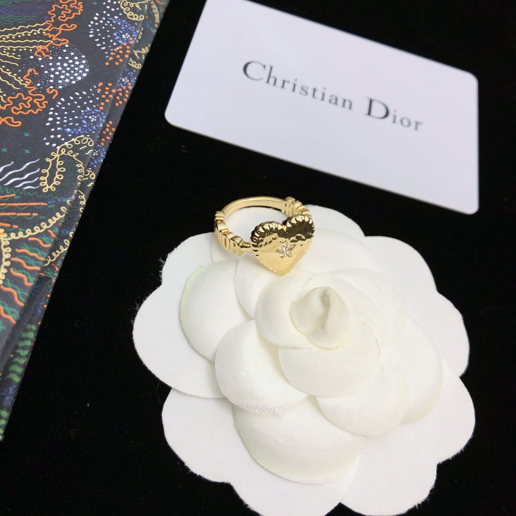 Dior J'adior Heart Ring - 18K Yellow Gold
