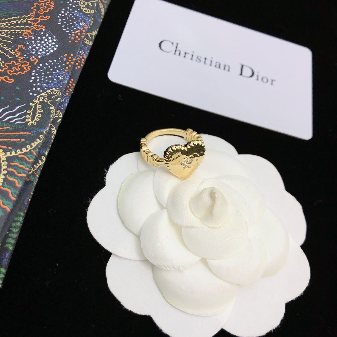 Dior J'adior Heart Ring - 18K Yellow Gold