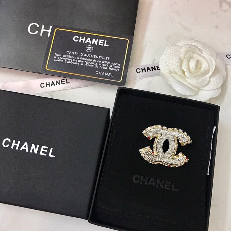 Chanel Diamond Brooch