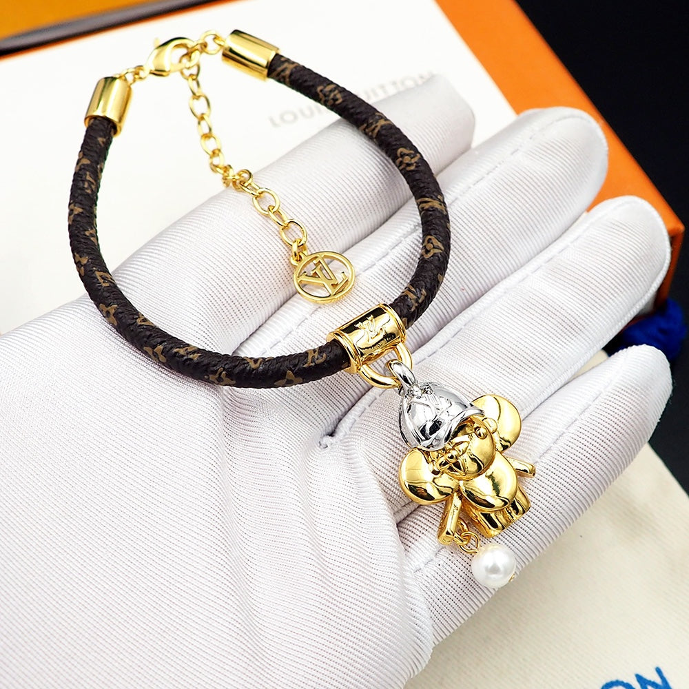 Louis Vuitton Vivienne Pearl Bracelet