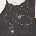 Chanel Round Logo Necklace