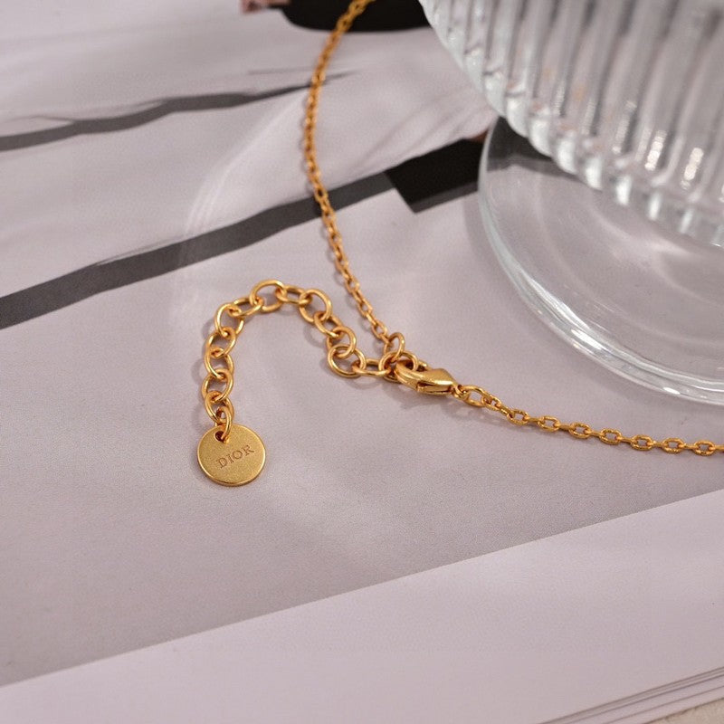 Dior Petit CD Lucky Charms Necklace