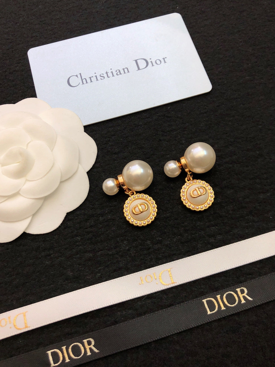 Dior Pearl Earrings