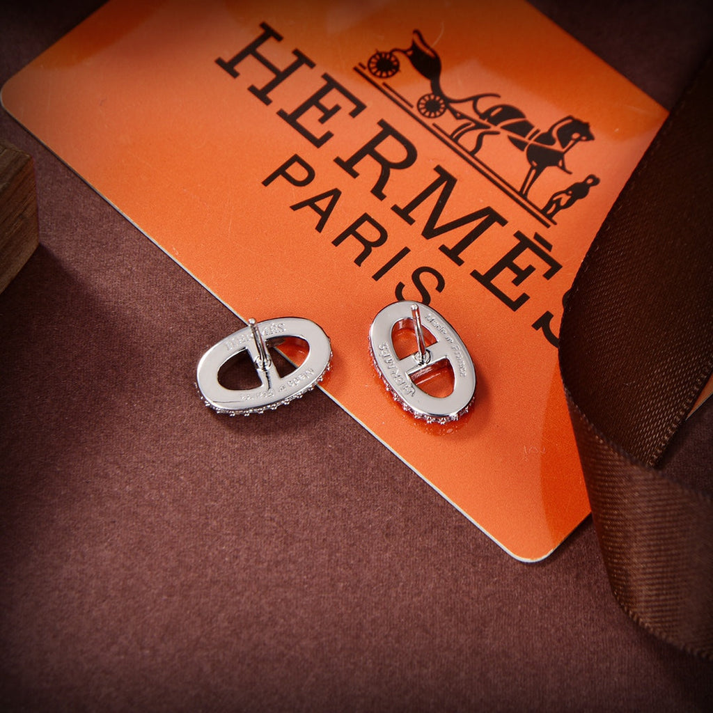 Hermes Farandole Diamond Earrings