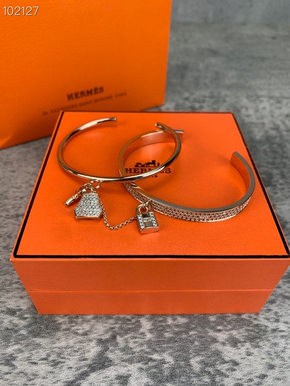 Hermes Kelly Cadenas Bracelet - 18K Rose Gold