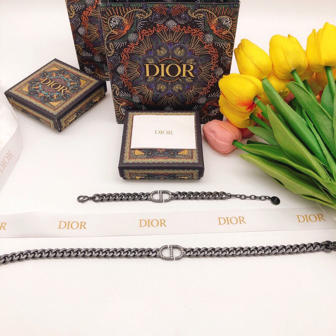 Dior 30 Montaigne Black Necklace