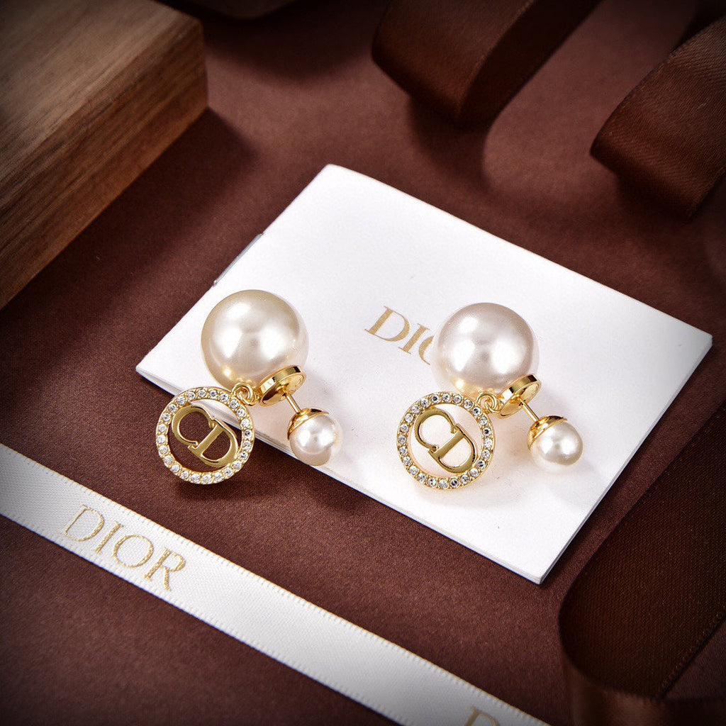 Dior Tribales Pearl Earrings