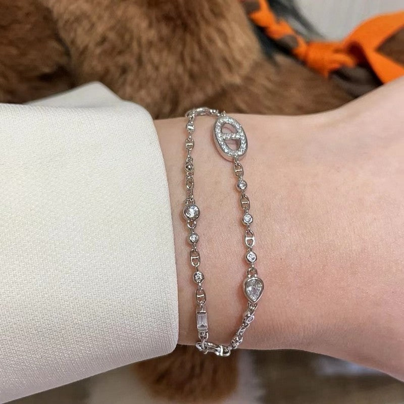 Hermes Farandole Diamond Bracelet