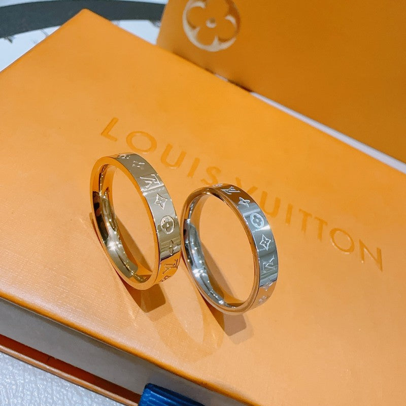 Louis Vuitton Instinct Set of Two Rings - 18K Gold