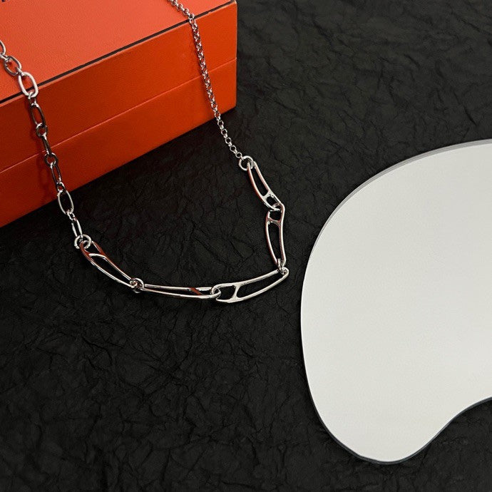 Hermes Chaine D'ancre Chain Necklace