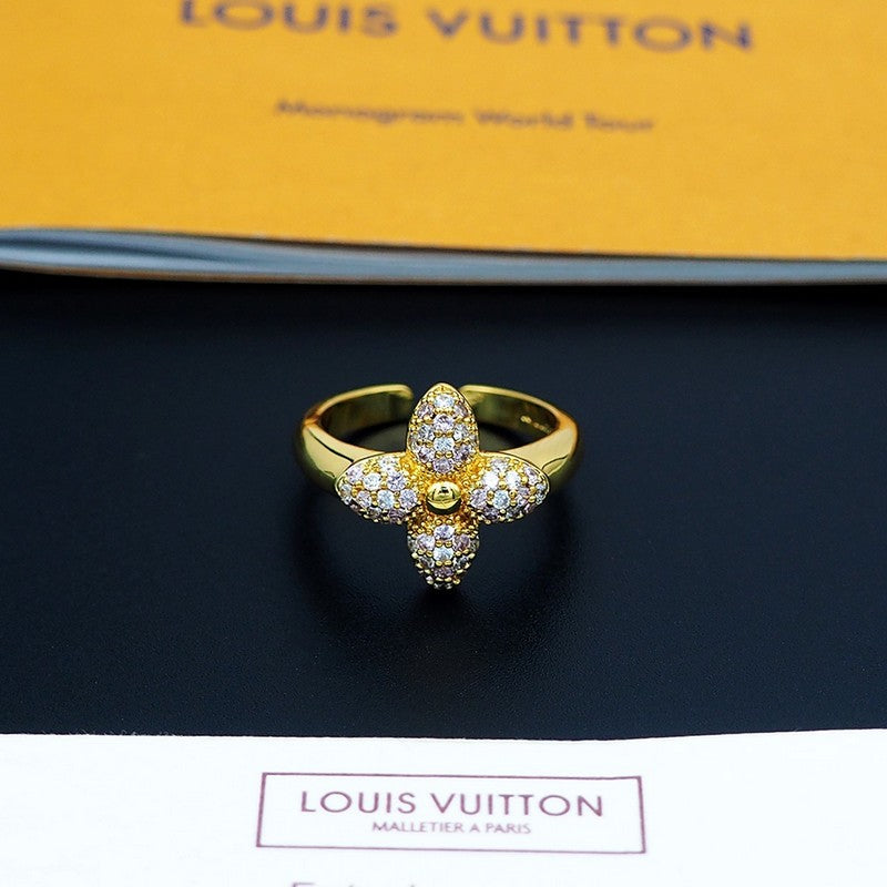 Louis Vuitton Louisa Ring - 18K Yellow Gold