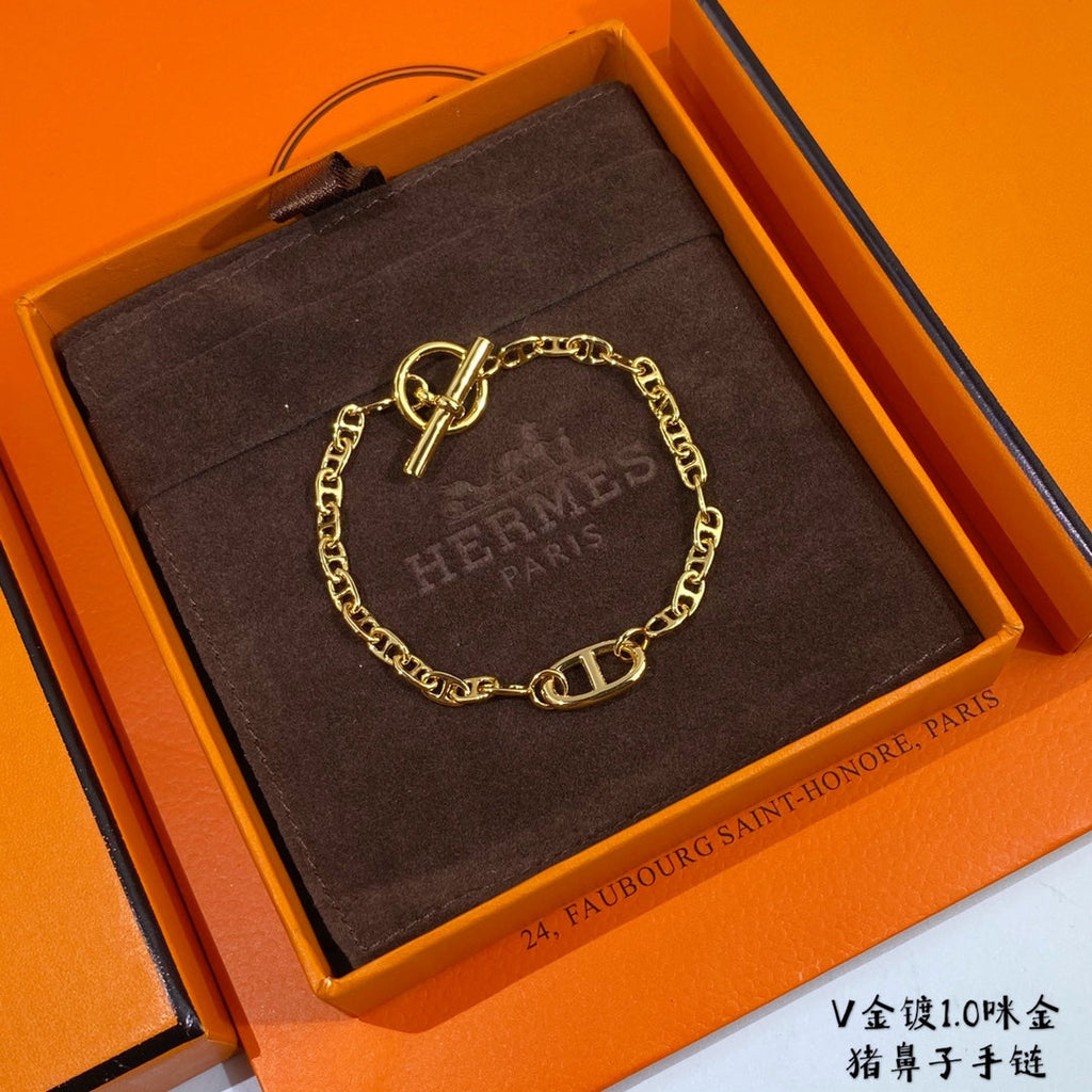 Hermes New Farandole Bracelet - 18K Gold