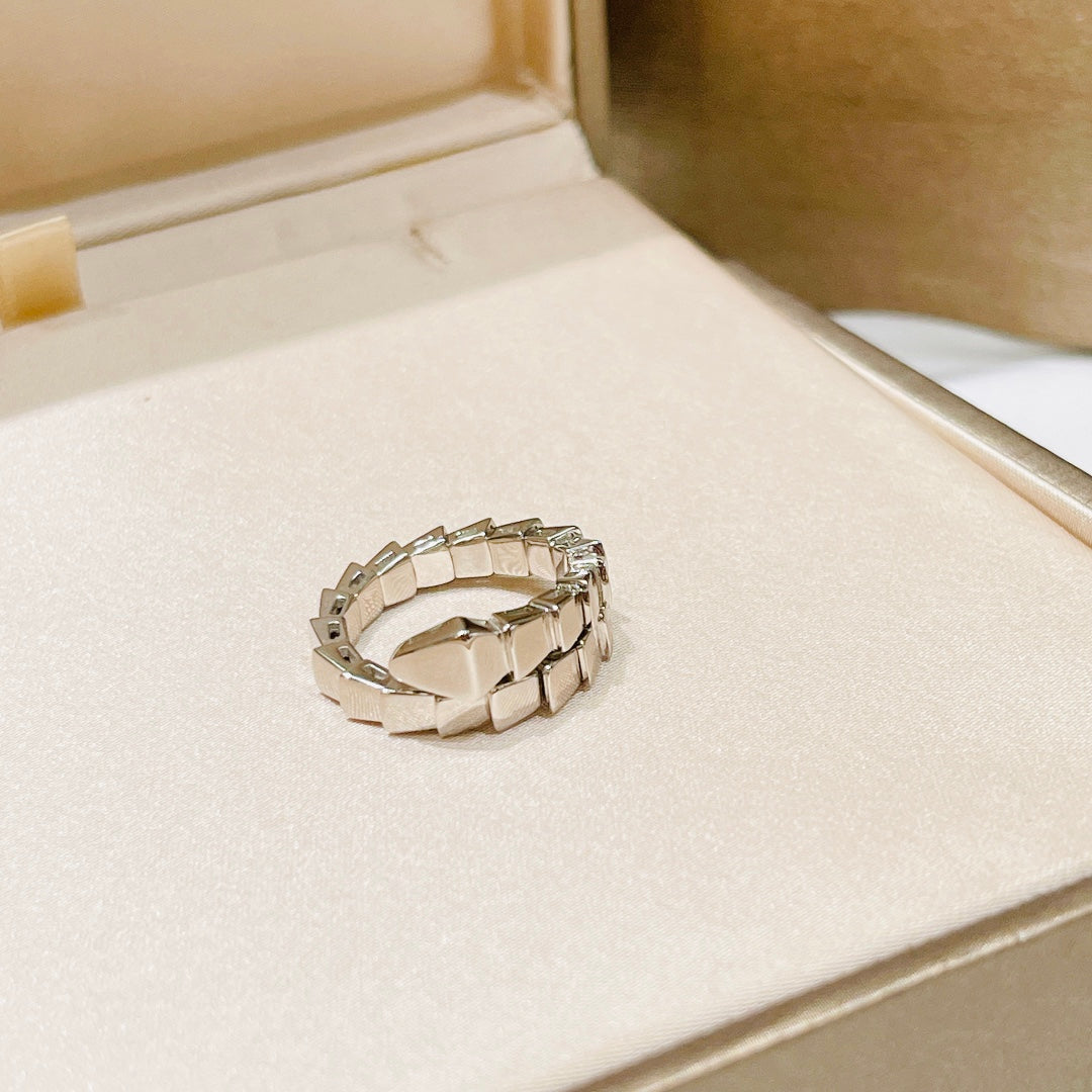 Bvlgari Serpenti Viper Ring - 18K Gold